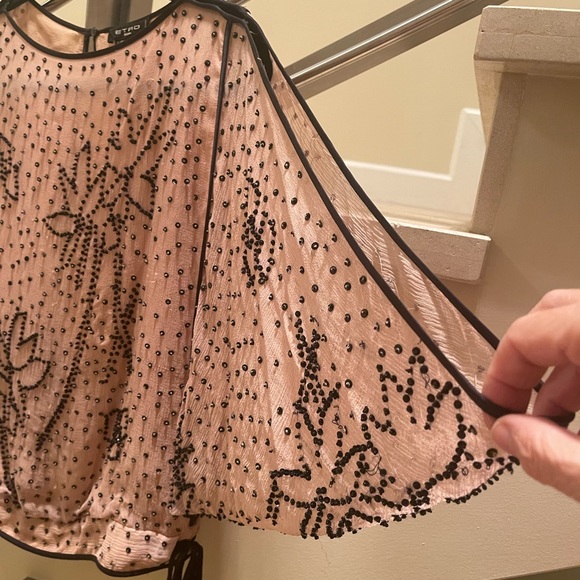 VINTAGE ETRO RARE BEADED TOP - Picture 7 of 16